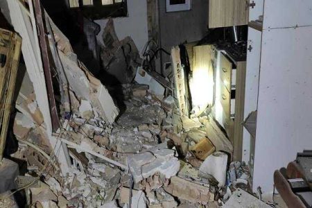 انفجار شدید یک ساختمان مسکونی در خیابان نامجوی تهران - خبرگزاری مهر | اخبار ایران و جهان