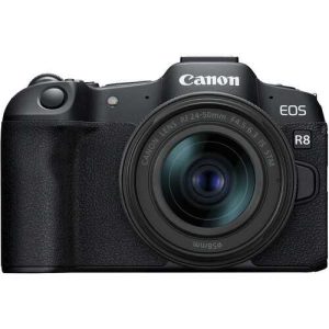 برسی کیت دوربین بدون آینه کانن Canon EOS R8 with RF 24-50mm IS STM