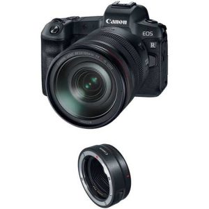 برسی کیت دوربین بدون آینه کانن Canon EOS R Kit 24-105mm and Mount Adapter EF-EOS R