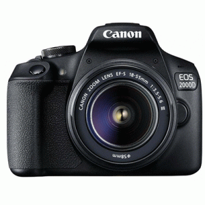 برسی دوربین کانن 2000 دی به همراه لنز Canon EOS 2000D Kit 18-55 III Lens