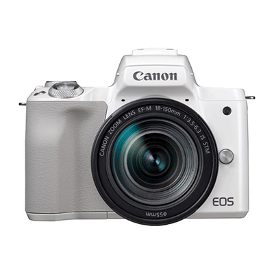 برسی دوربین عکاسی بدون آینه کانن CANON EOS M50 WITH 18-150mm (White)