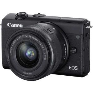 برسی کیت دوربین عکاسی بدون آینه کانن Canon EOS M200 with 15-45mm Lens (Black)