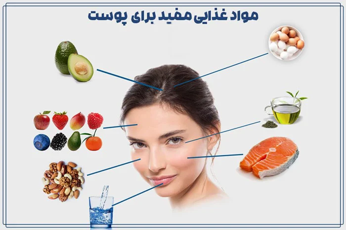 برای سفت شدن پوست صورت چی بخوریم؟