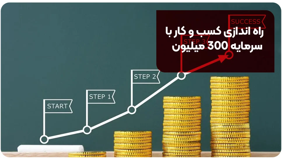 راه اندازی کسب و کار با سرمایه 300 میلیون