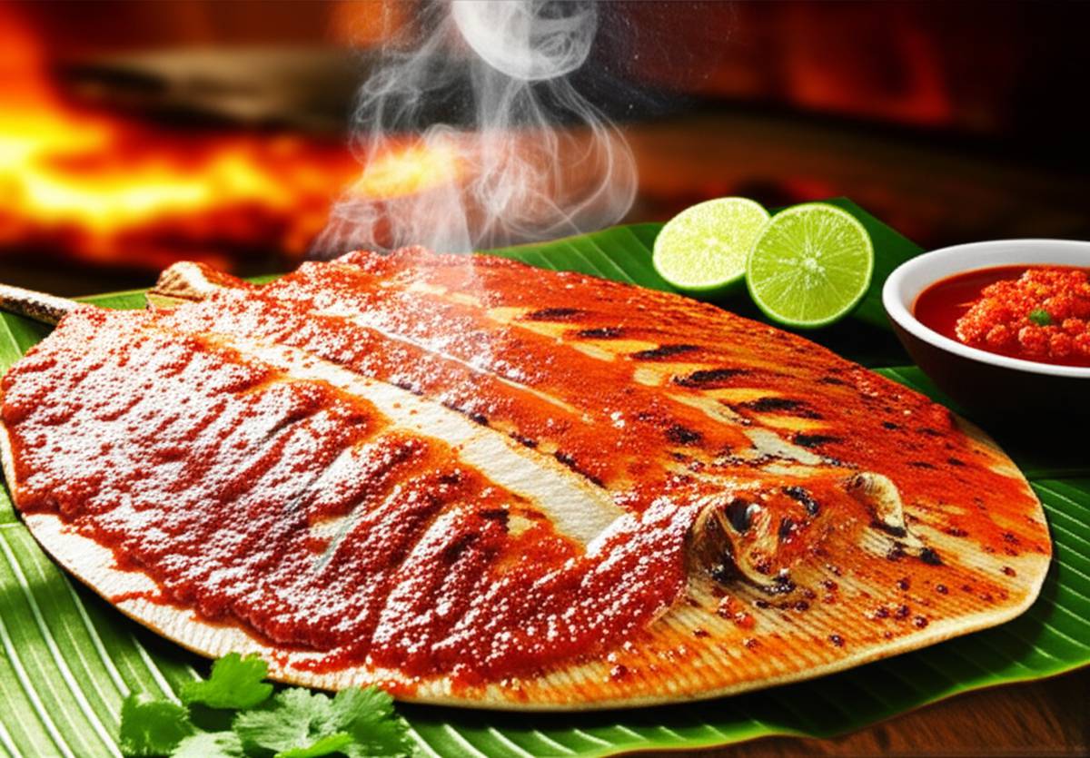 BBQ Sambal Stingray: طرز تهیه ماهی باربیکیو سامبال