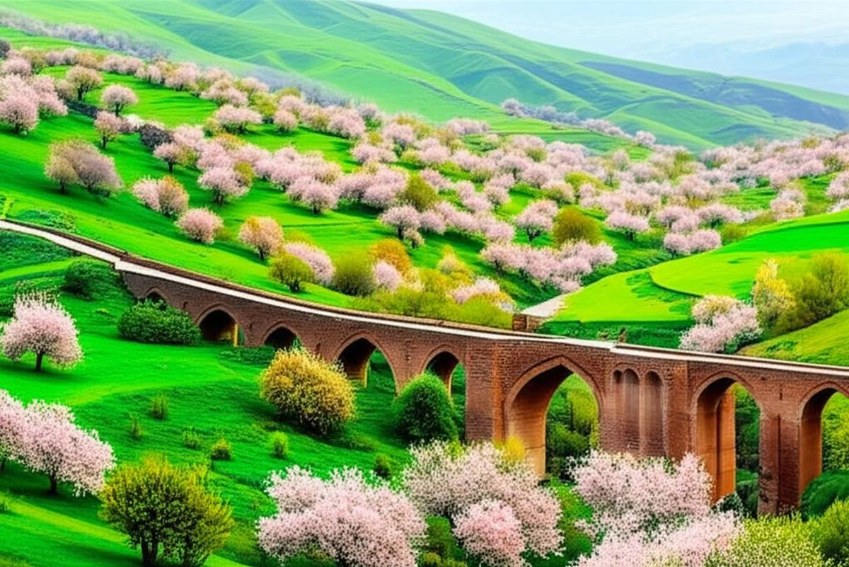 مسافرت به میانه در عید نوروز - راهنمای جامع سفر و جاهای دیدنی