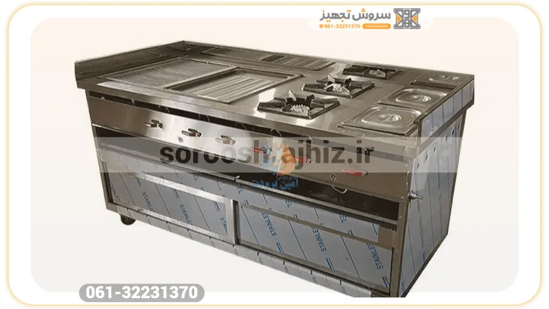 فر صنعتی تجهیزات فست فود