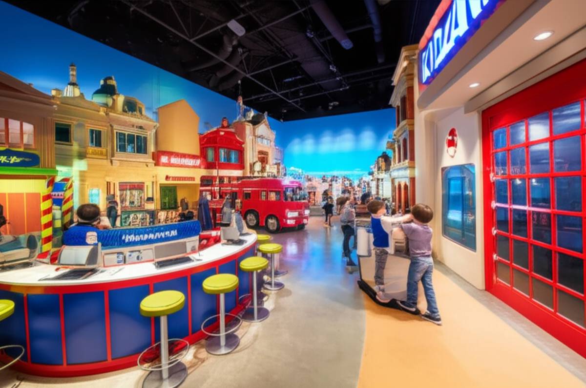 کیدزانیا: راهنمای جامع شهربازی مشاغل کودکان (KidZania)