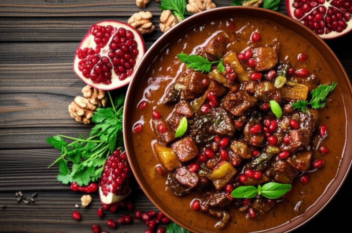 اناربیج گیلان: معرفی جامع خورش محلی و اصیل گیلانی | نام سایت