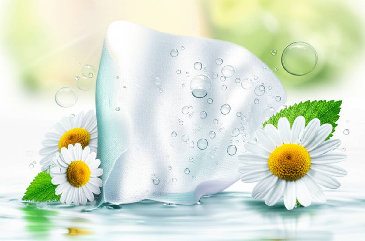 دستمال مرطوب پاک کننده آرایش دور چشم بیول | نقد و بررسی (بابونه)