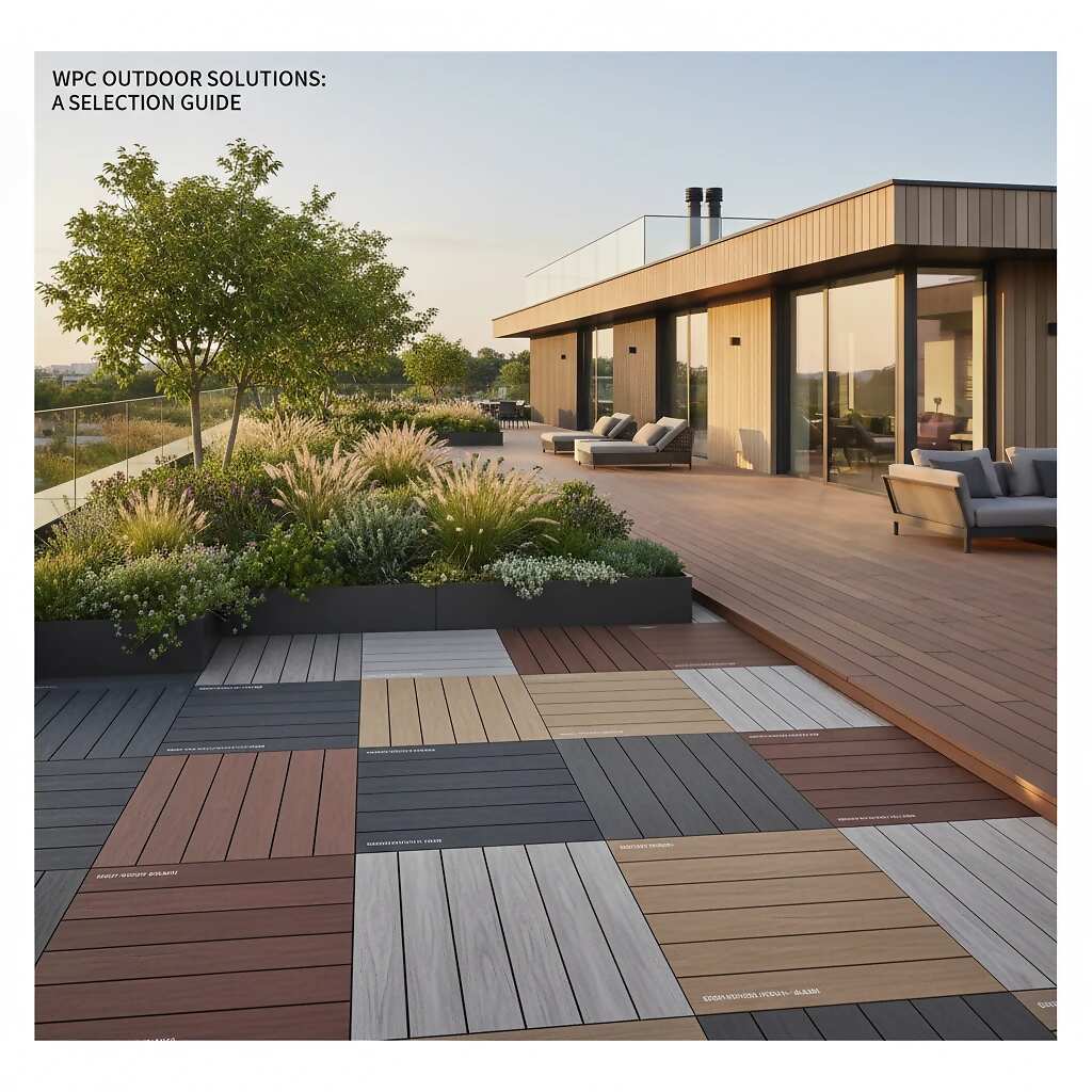 راهنمای کامل انتخاب چوب پلاست مناسب برای فضای باز (روف گاردن، تراس، ویلا)