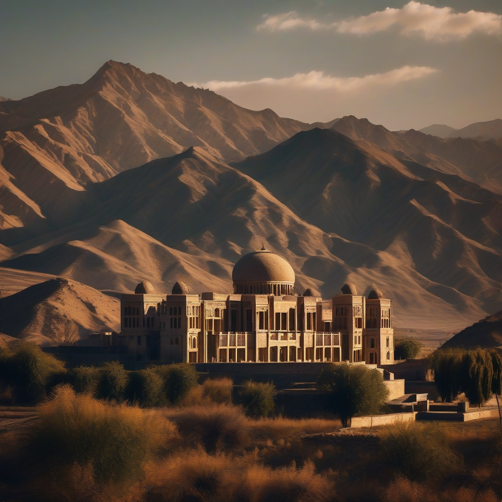 باتری | سنندج عمارت خسروآباد سنندج | زیباترین عمارت تاریخی کردستان